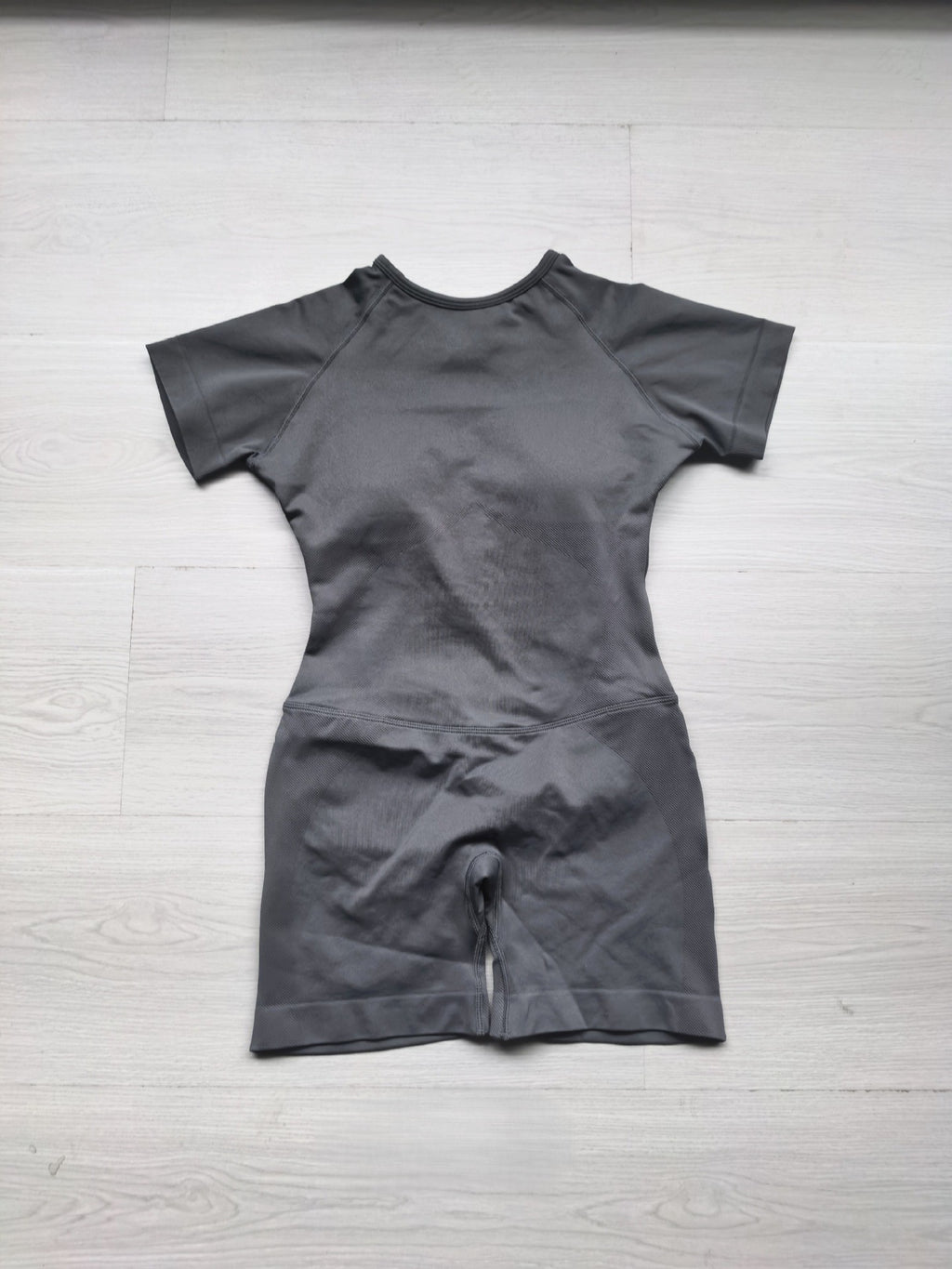 CT Open-Back Short Sleeve Romper