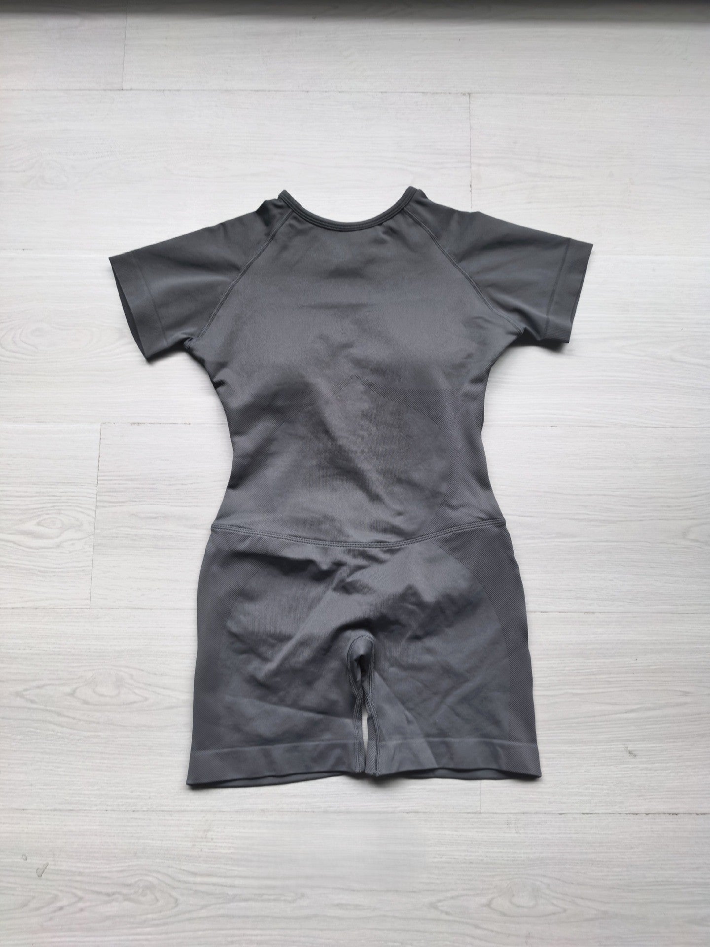 CT Open-Back Short Sleeve Romper