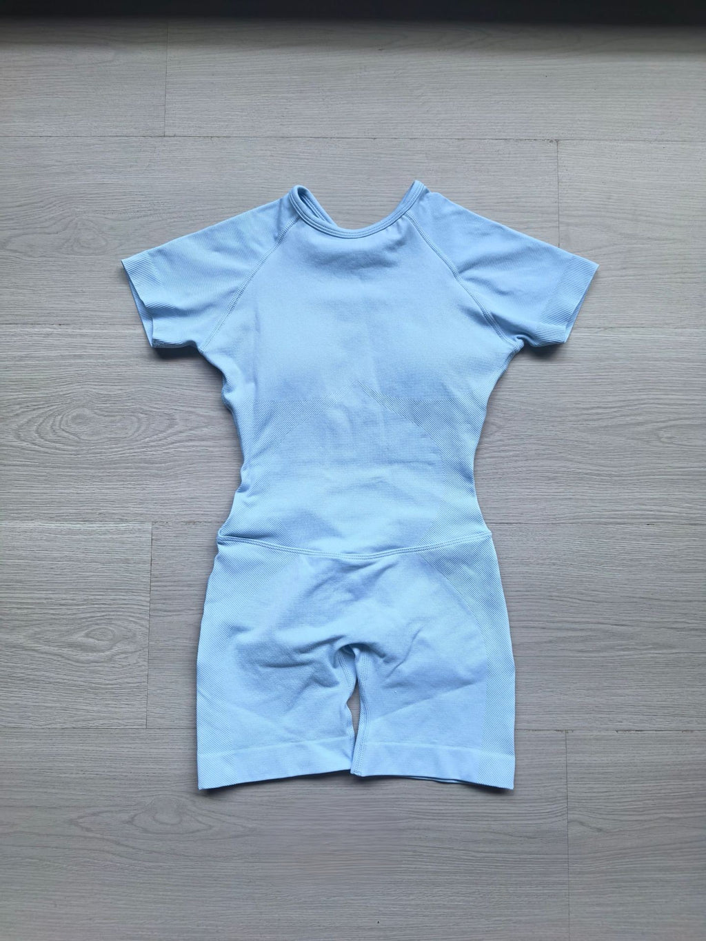 CT Open-Back Short Sleeve Romper