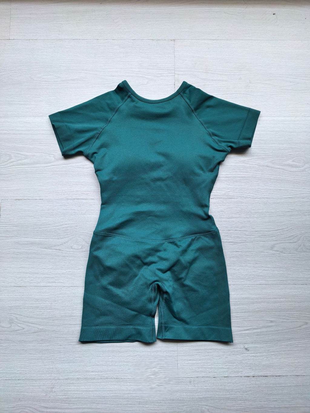 CT Open-Back Short Sleeve Romper