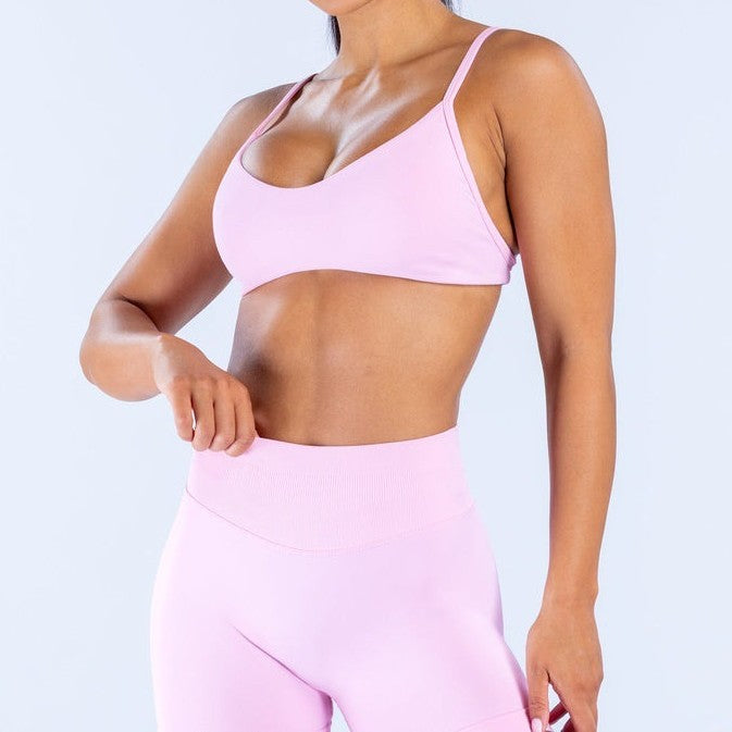 CT Matte Seamless Scoop Neck Sports Bra