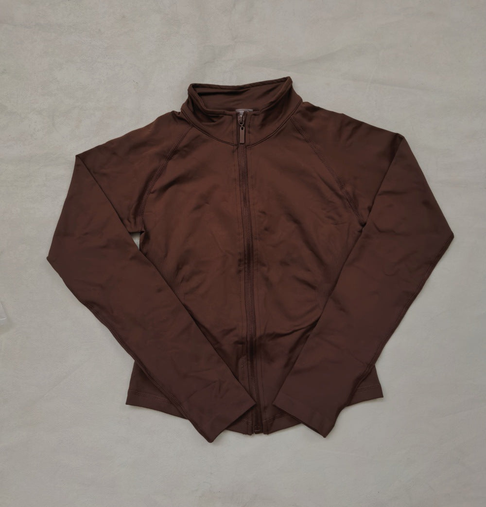 CT Ultra-Soft Matte Full-Zip Workout Jacket, Long Sleeve Activewear