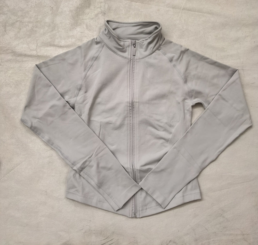 CT Ultra-Soft Matte Full-Zip Workout Jacket, Long Sleeve Activewear