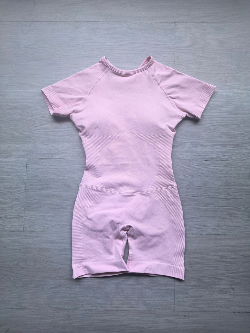 CT Open-Back Short Sleeve Romper