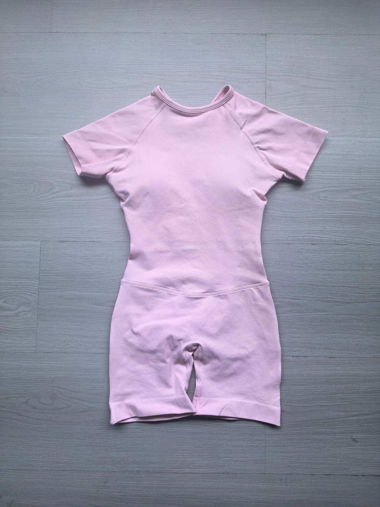 CT Open-Back Short Sleeve Romper