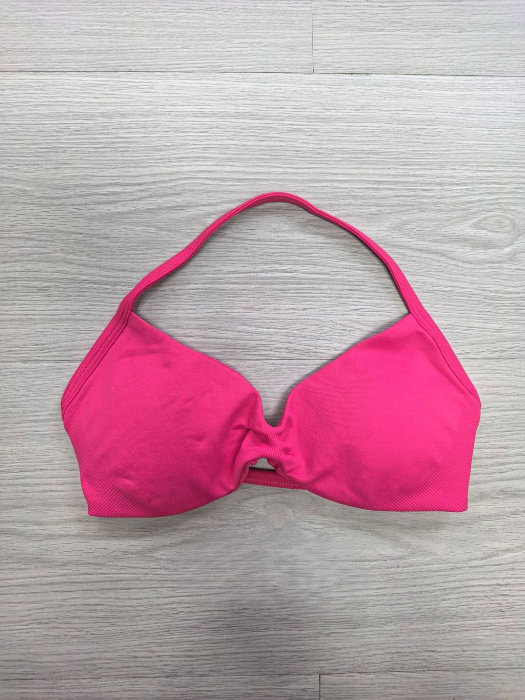 CT Seamless Ruched Halter Sports Bra