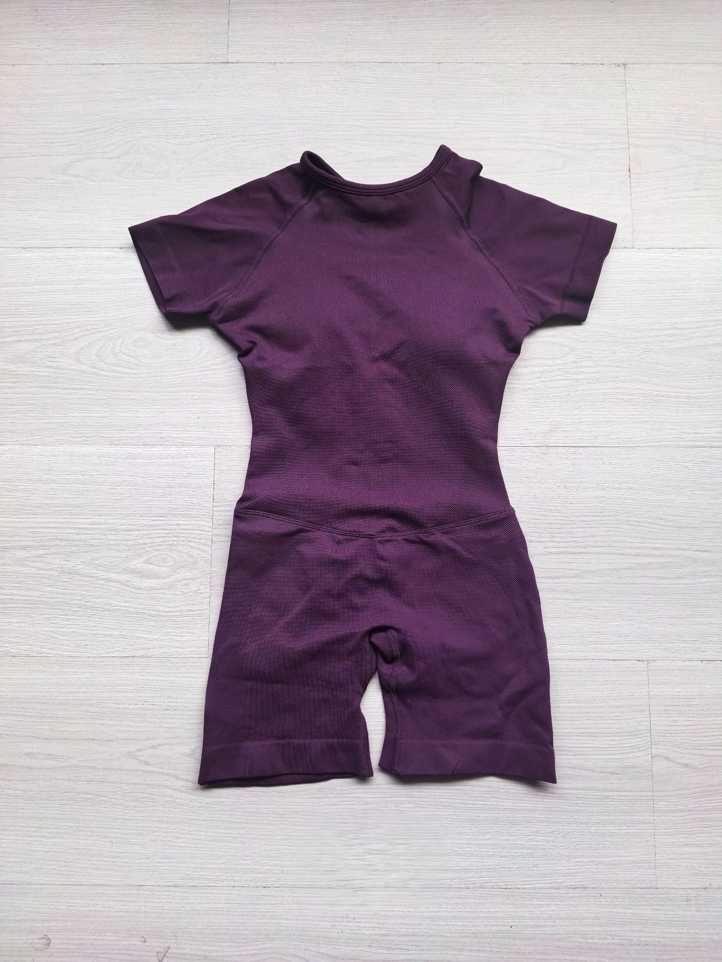 CT Open-Back Short Sleeve Romper