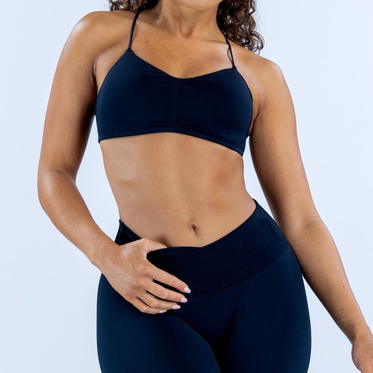 CT Matte Seamless Crisscross Yoga Sports Bra