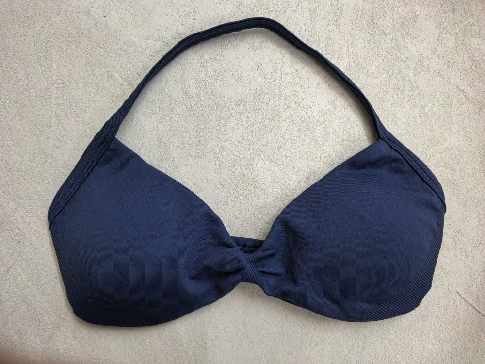 CT Seamless Ruched Halter Sports Bra