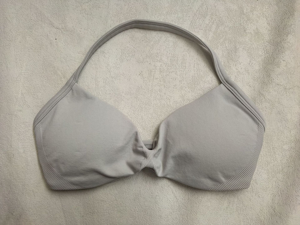 CT Seamless Ruched Halter Sports Bra