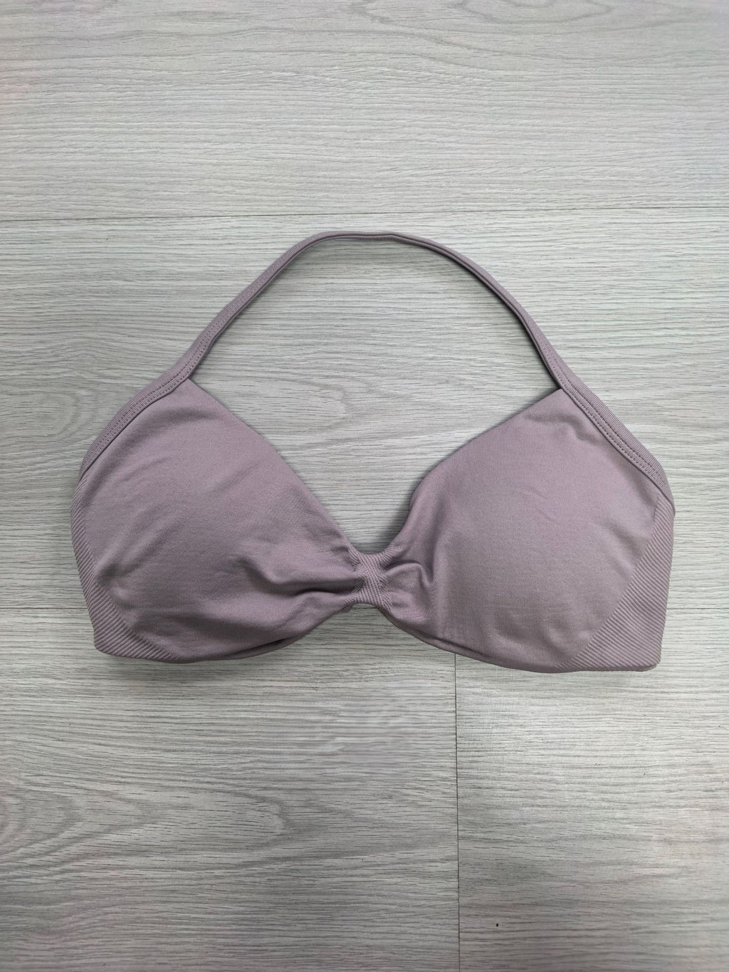CT Seamless Ruched Halter Sports Bra