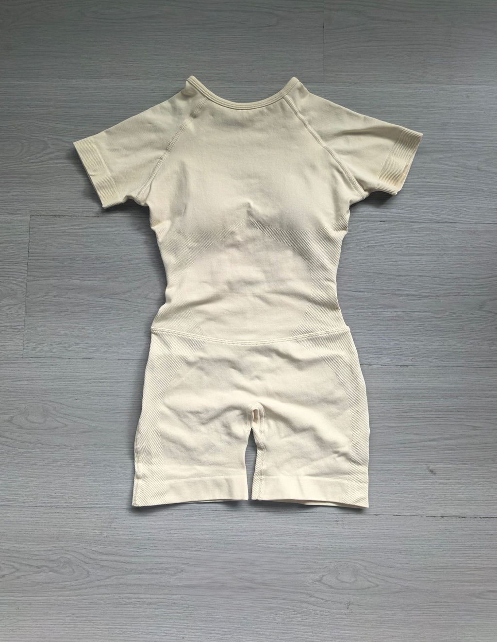 CT Open-Back Short Sleeve Romper