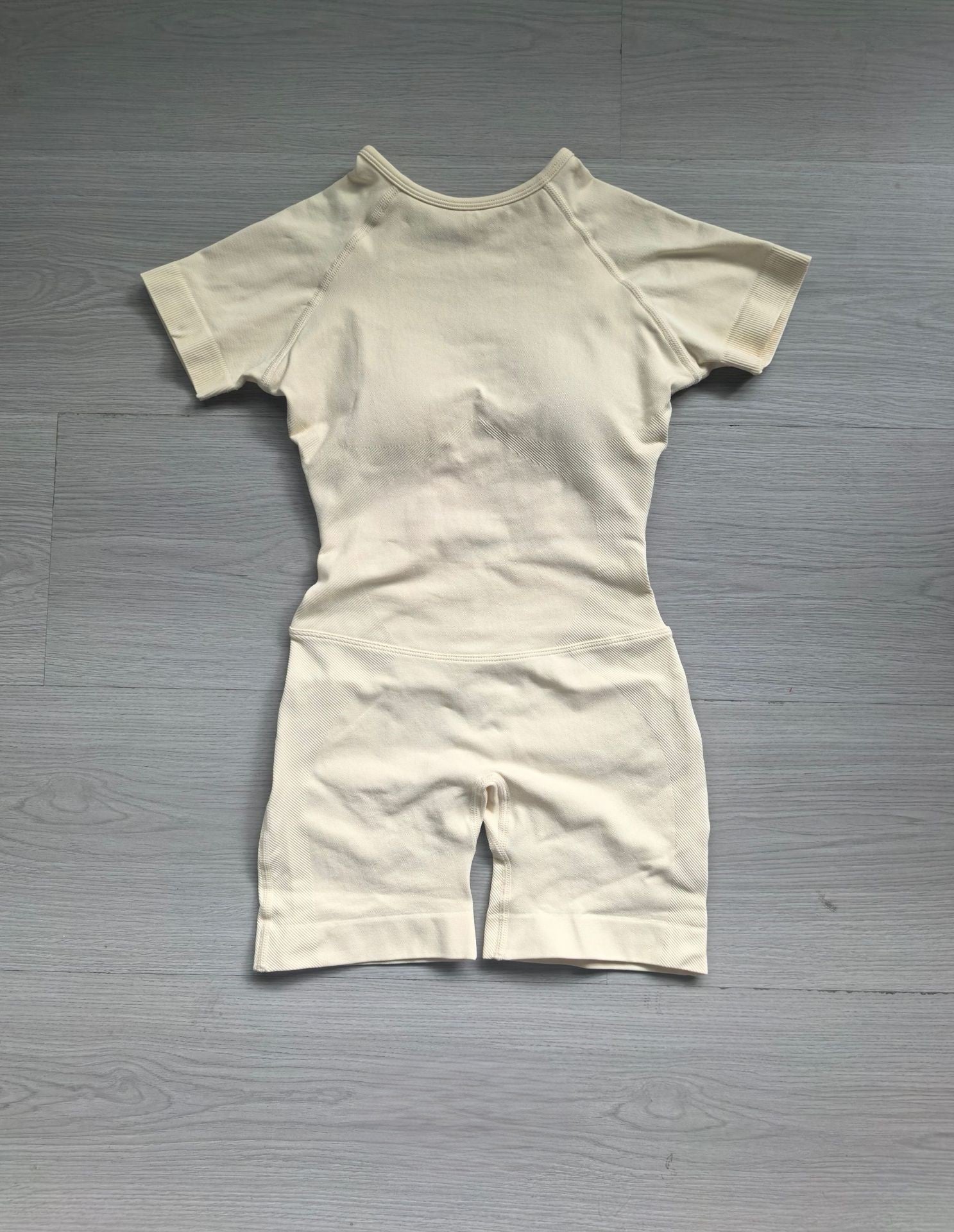 CT Open-Back Short Sleeve Romper