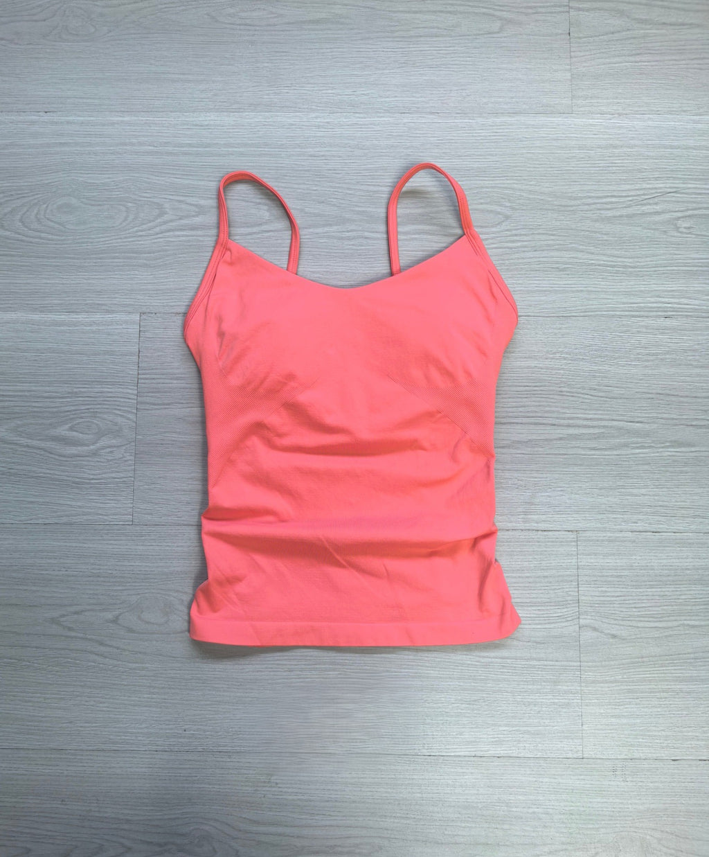 CT Women's Seamless Longline Workout Tank, Scoop Neck Yoga Cami Top