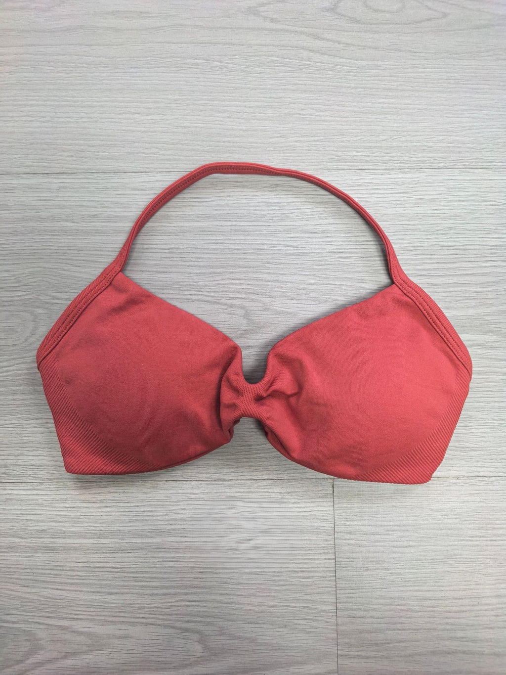 CT Seamless Ruched Halter Sports Bra