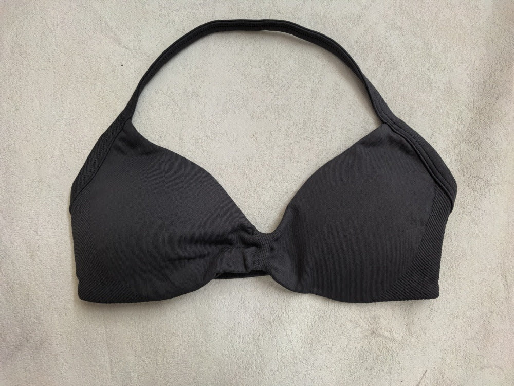 CT Seamless Ruched Halter Sports Bra