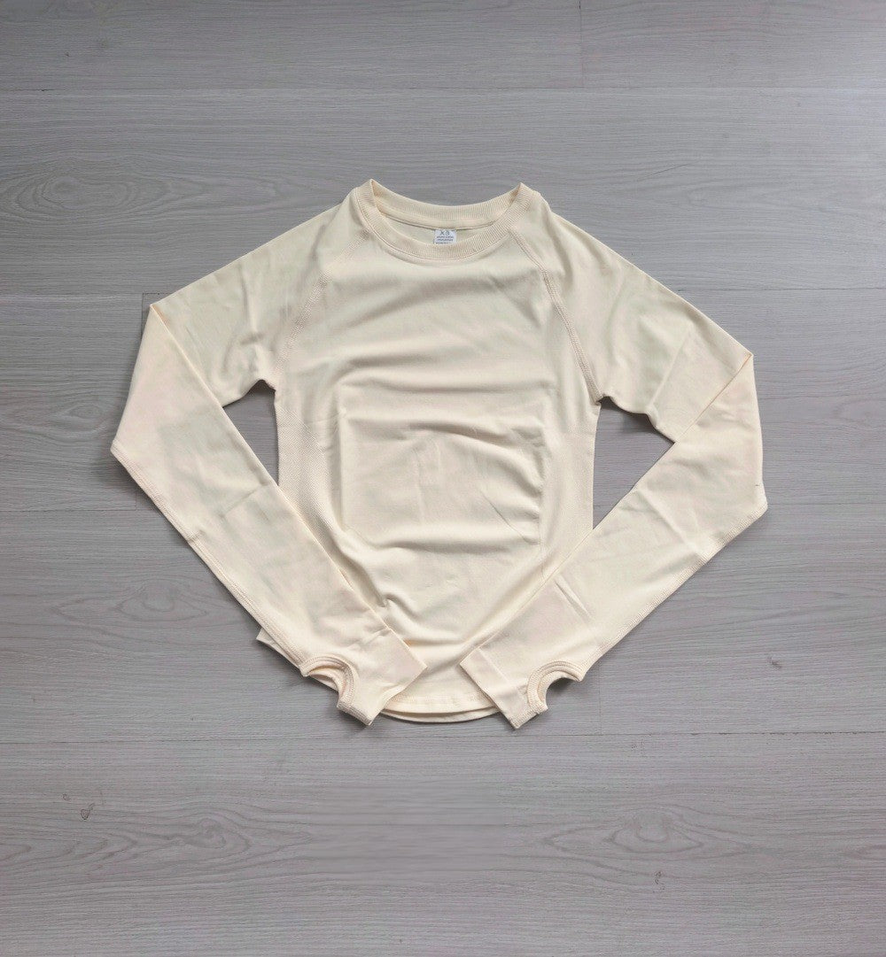 CT Matte Seamless Thumbhole Long Sleeve Workout Top, Yoga Shirt