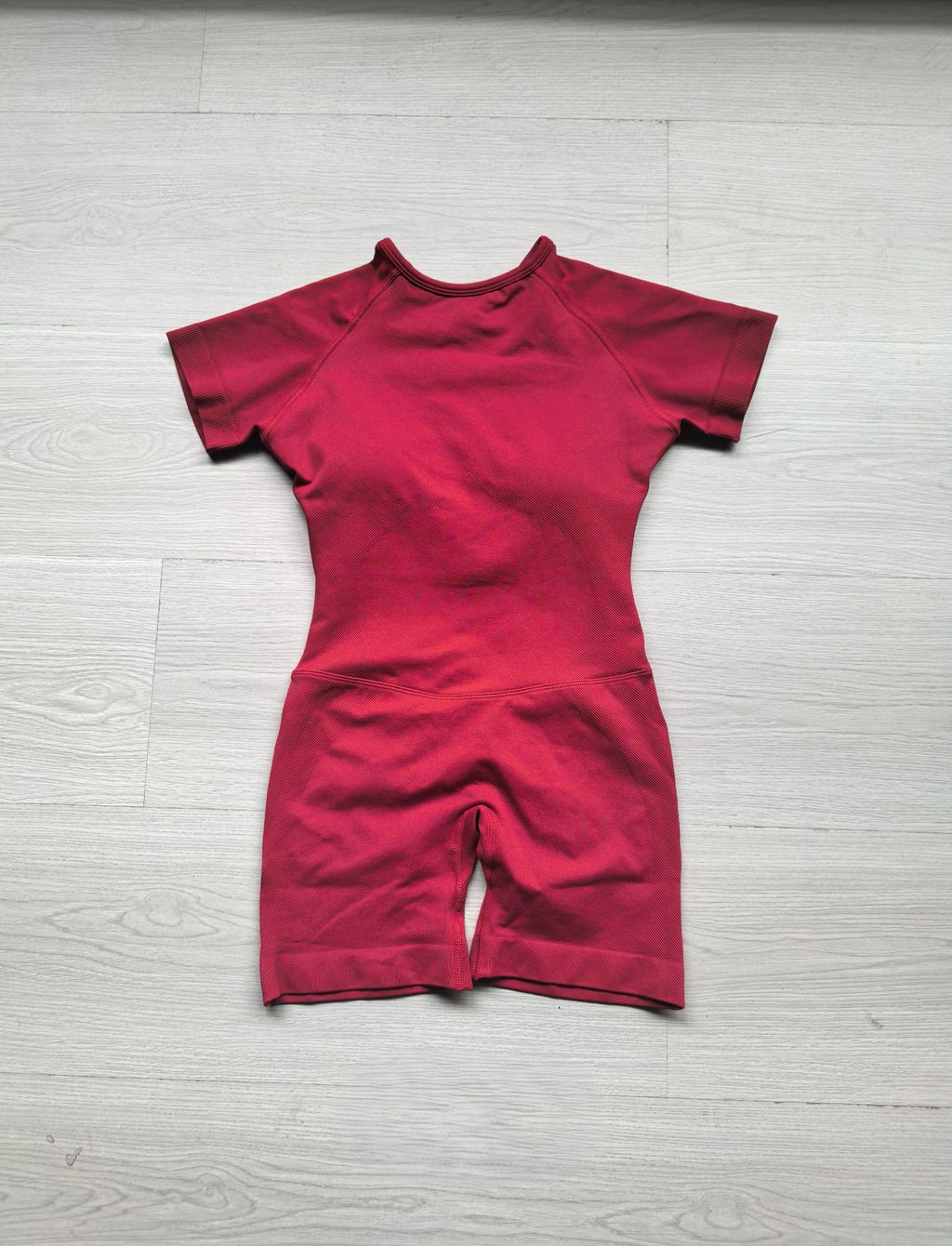 CT Open-Back Short Sleeve Romper