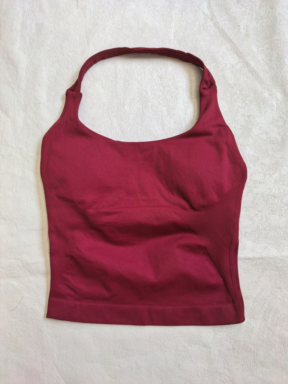 CT Seamless Padded Halter Longline Tank